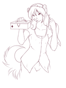 Commission - Bind You Up (Your Wounds That Is)
