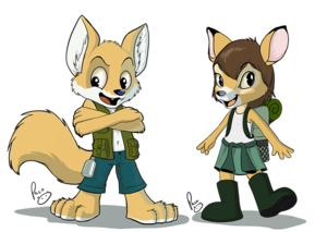 Furcamp characters