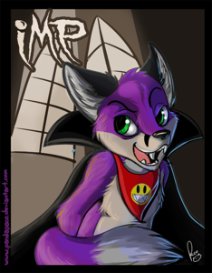 Halloween badges: Imp