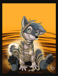 Jake the cute mummy