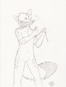 FF Commission - Tarato the Wolf Hyena