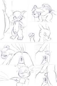 Comic sketch