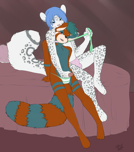 Stages of Drawing (Commission for Seraph)