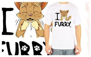 I love FURRY Tshirt