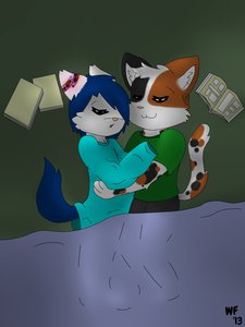 Resting with Nii-chan