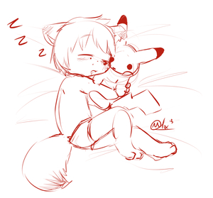Sleeping Micah <3