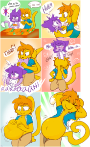 Purple Carrots [vore comic]