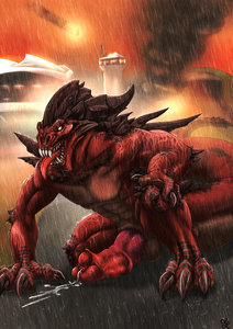 raging demon boner