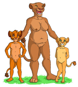 family naked