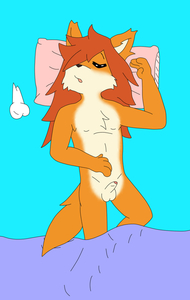 Sleeping in the nude~