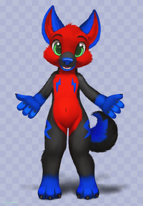 LordFireWings (Full body Chibi Commission)