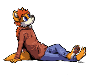 Sitting here~