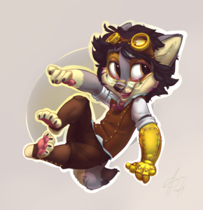 steampunk chibi
