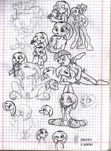 101 Dalmatians  old art