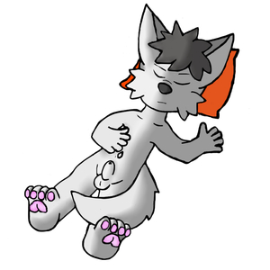Sleeping wolf owo~