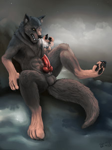fuzzy werewolf