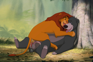 Baloo and Simba