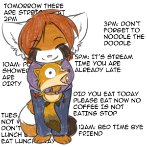 [SK] Reminder Fox Friend