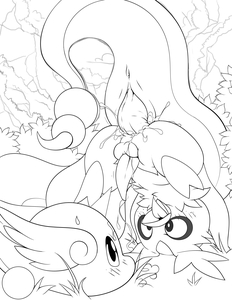 Pervy staring contest