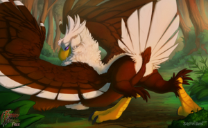 Female Gryphon Portfolio Preview 1