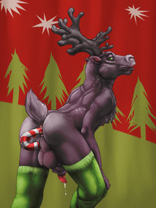 reindeer butt