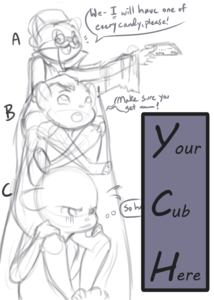 [YCH Auction] One Candy, Please