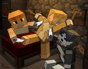 Minecraft Tickles (art)