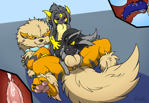 Arcanine Bed