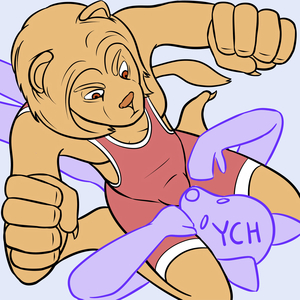 Wrestling YCH (art)