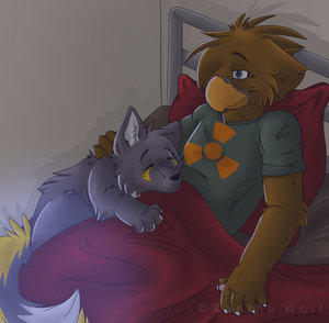 Snuggles.