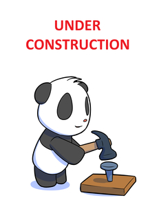 Panda's Kitchen Under Construction (art)