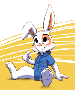 Momus the Bunny!