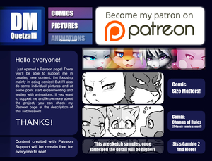 I'm on Patreon now! Support for new content!