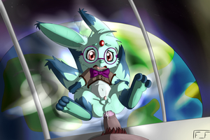 Carbuncle on Lunar Base (colored)