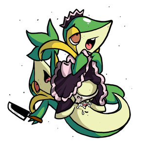 keijimatsu's maid and BAGINAZARD working togeather?