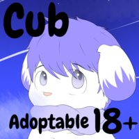 Adoptable: Snowy pup~ (closed)
