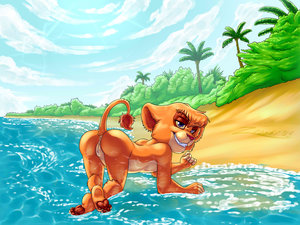 Vitani at beach
