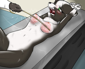 YCH: Breast caning (Olivia)