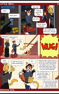 Little Devil, Page Three (comic) 