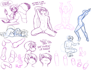 [SK] Dick Doodles & Stuff