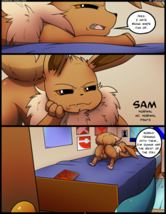 Oversexed Eeveelutions Pg 1