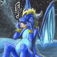 I hear the music sounds in the distance