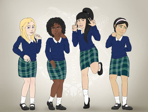 Gigi, Sachi, Flor, & Lola