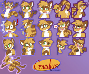 Graedius' Sticker Set