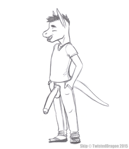 Skip's New Pants