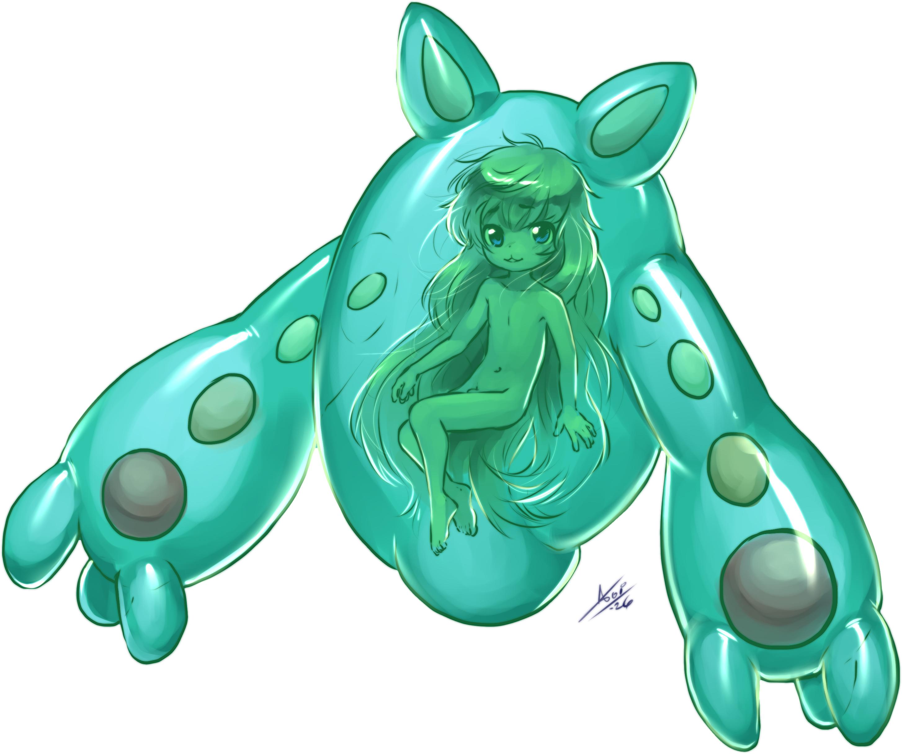 reuniclus gijinka design. Feedback/suggestions for how to make it more intere...
