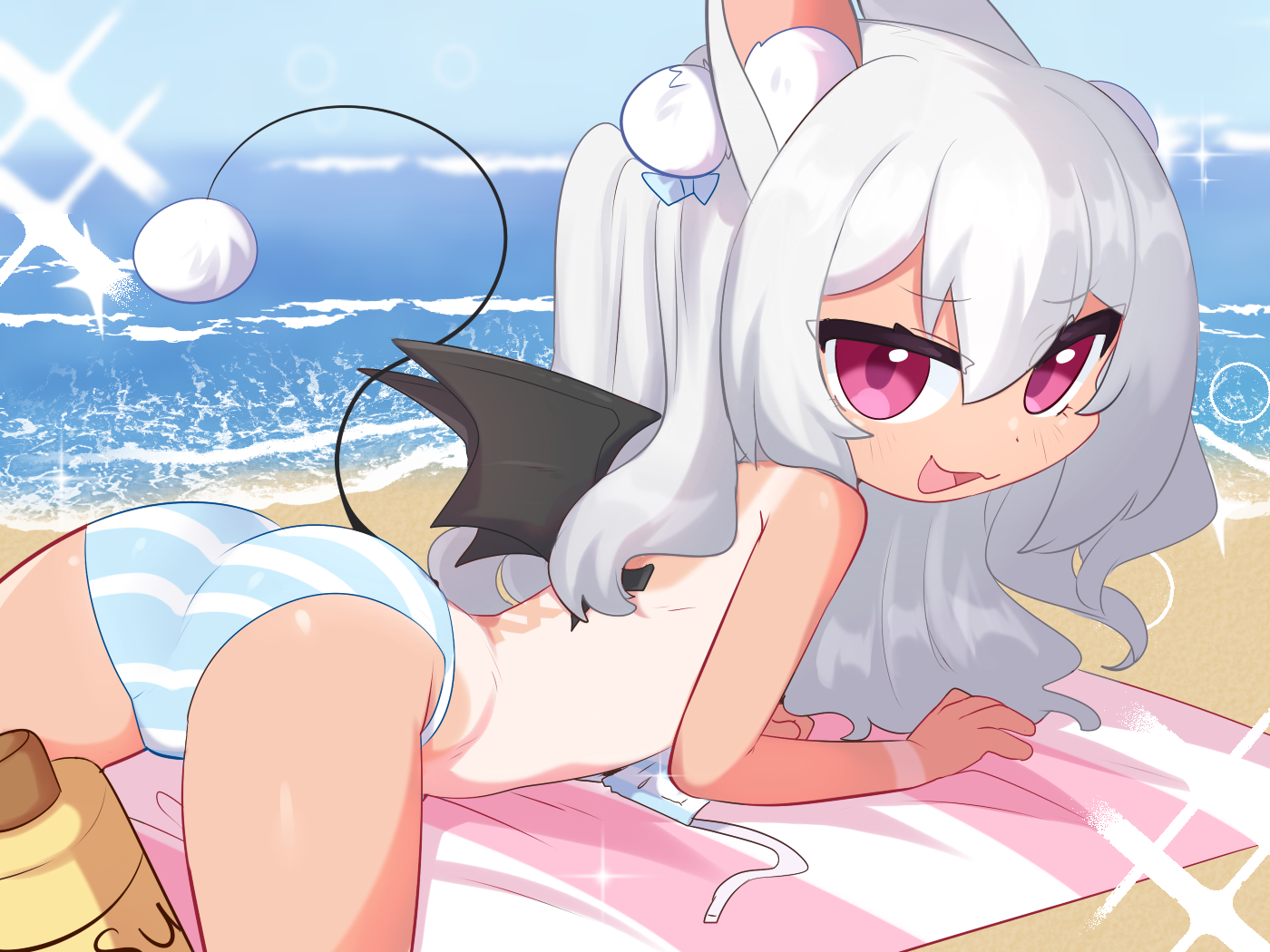 Lolitober Day 5 Tanlines! feat Rimaeri :blobheartcat:
