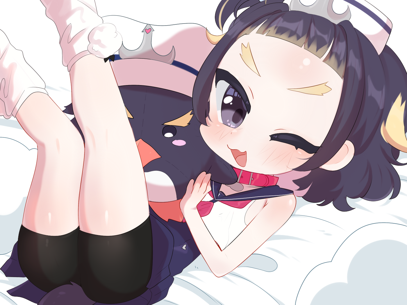 Lolitober day 15 plushie, feat Hunney! (I forgor again)