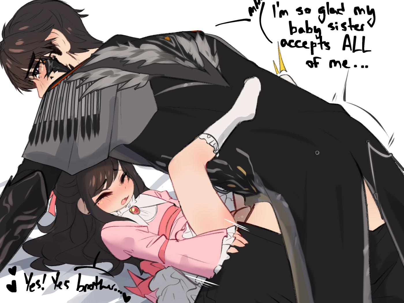 their crazy for making an au that their actually blood related in but I love ...