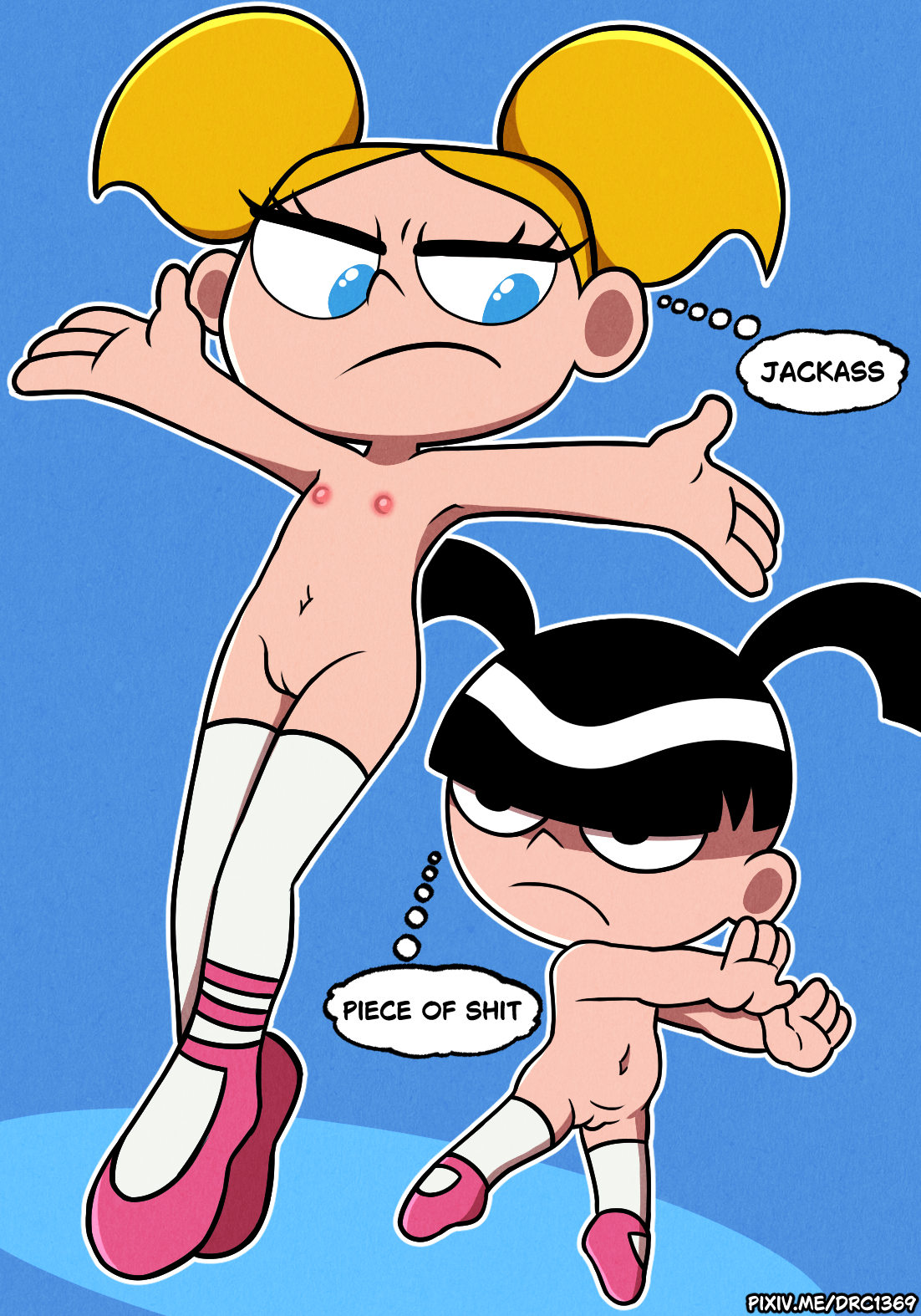 Dee Dee and Lalavava It's not canon Support me: https://derrecetrece69.fanbox...